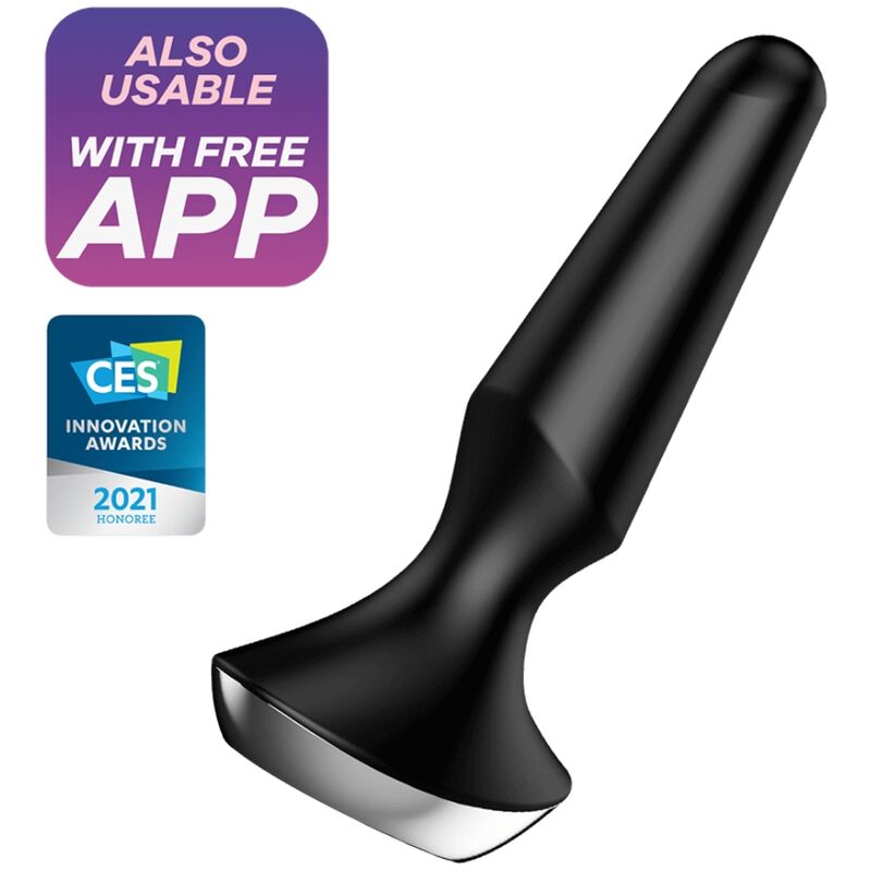 Vibrador Plug Ilicious 2 Plug Preto - Satisfyer