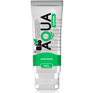 Lubrificante Ingredientes Naturais À Base De Água 50 ml - Bioaqua