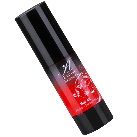 Óleo Estimulante De Calor De Morango 30 ml - Extase Sensual