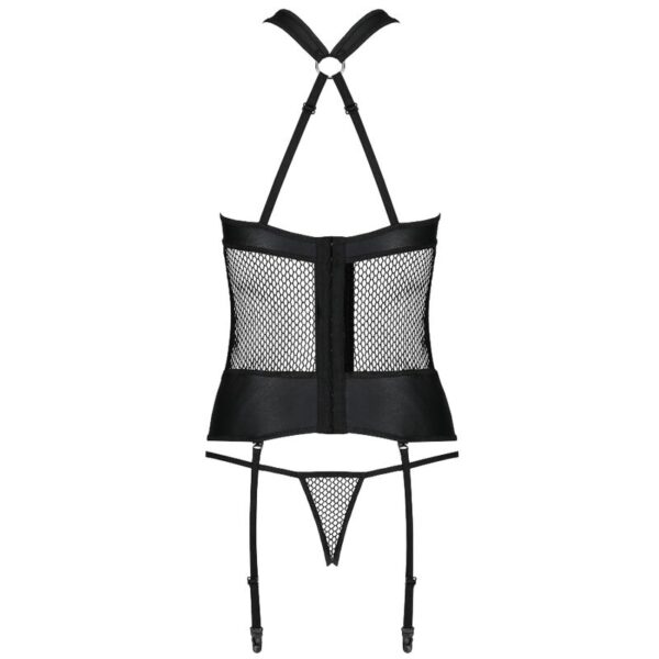 Passion - Amanda Corset Couro Ecológico L/Xl - Image 5