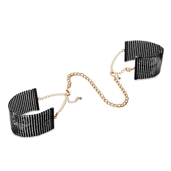 Désir Métallique Algemas De Malha De Metal Preto - Bijoux