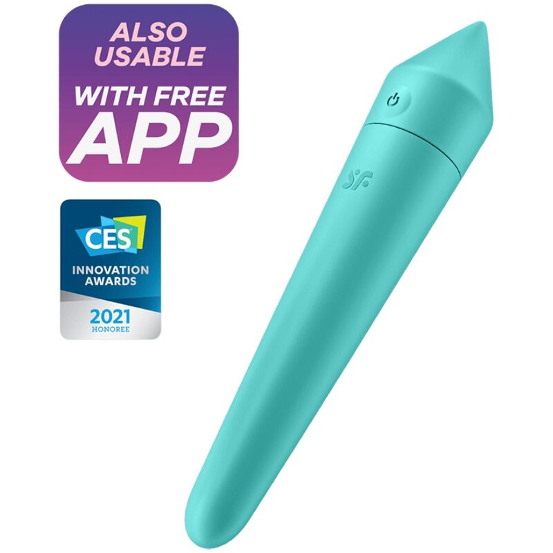 Ultra Power Bullet 8 Turquesa - Satisfyer