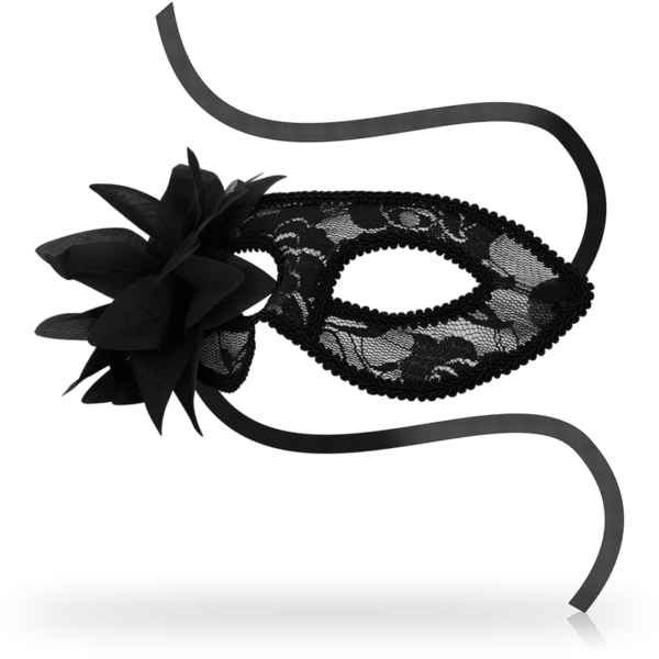 Mscaras De Renda Preta E Mscaras De Flor - Ohmama - Image 2
