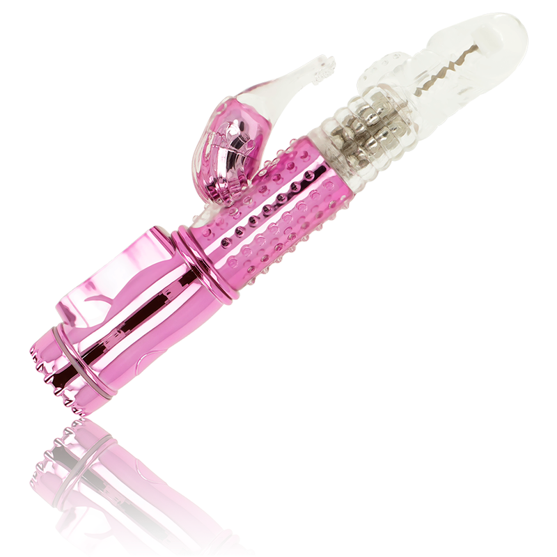 Vibrador Com Função De Rotação E Estimulador De Clitóris - Ohmama