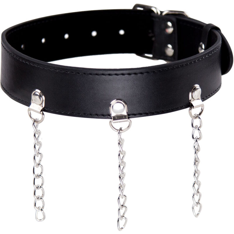 Colar Fetiche Com Anéis - Ohmama Fetish