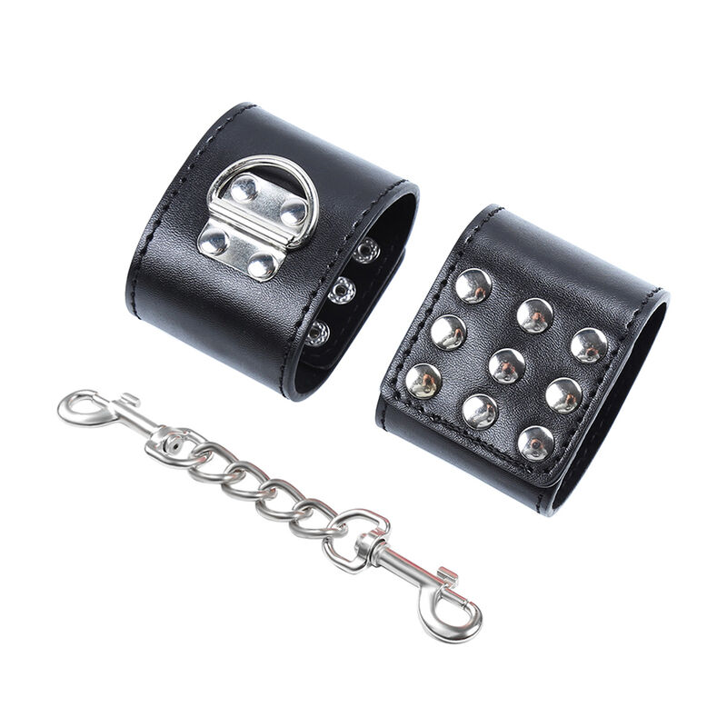 Restriões De Pulso Snap Fasten Metal - Ohmama Fetish