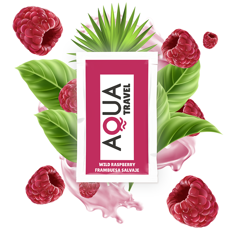 Wild Lubrificante À Base De Água Sabor Framboesa 6 ml - Aqua Travel