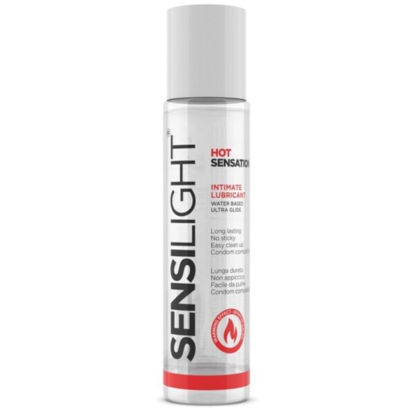 Lubrificante Sensilight Efeito De Calor Quente 60 ml - Intimateline