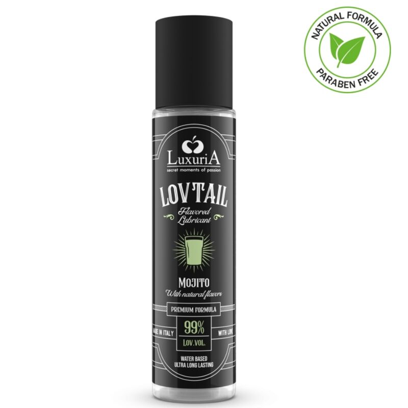 Intimateline - Lubrificante Lovtail Base De Gua Luxuria Mojito 60 Ml