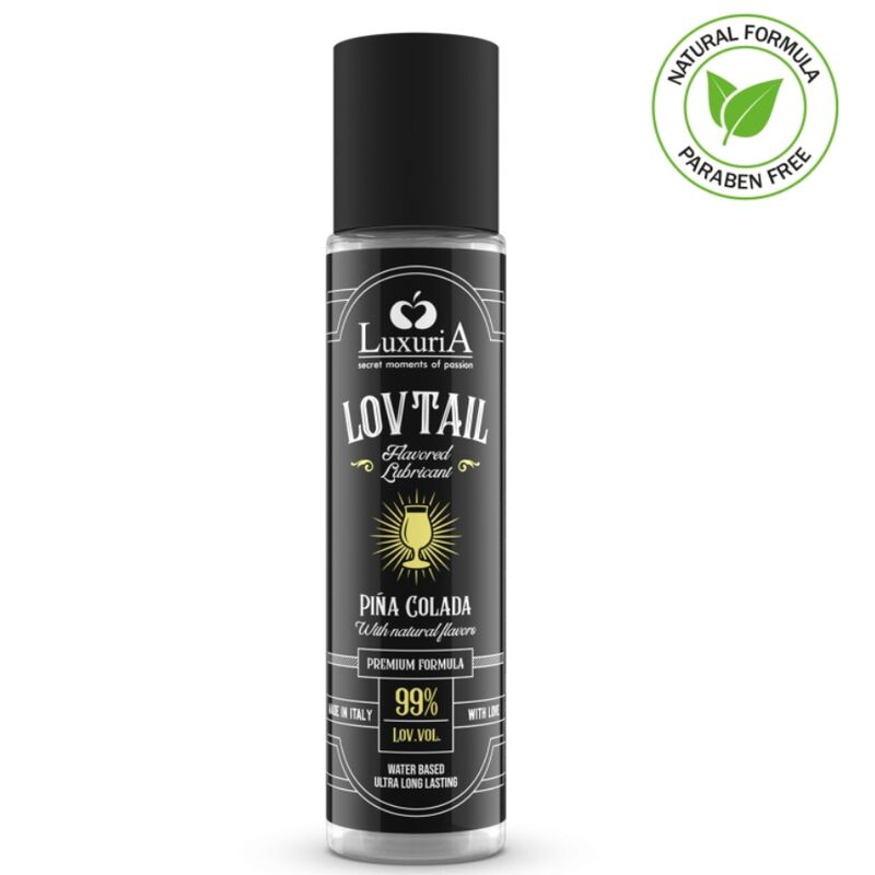 Intimateline - Lubrificante Lovtail Base De Gua Luxuria Piña Colada 60 Ml