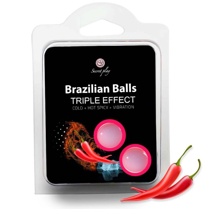 Jogo Secreto Conjunto 2 Bolas Brasileiras Efeito Triplo
