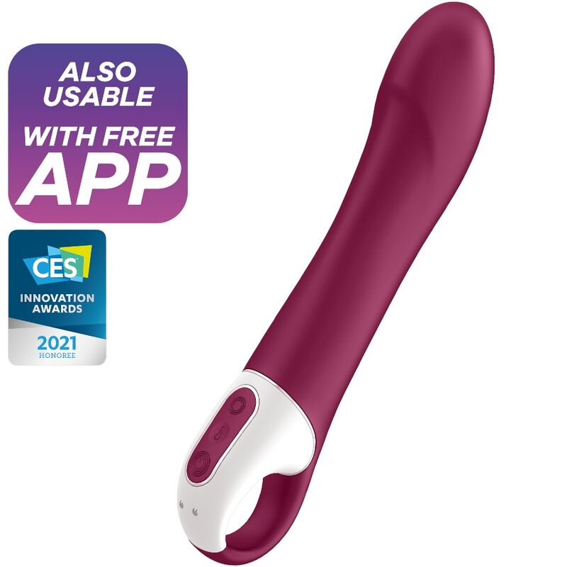 Vibrador Grande Calor Gspot - Satisfyer