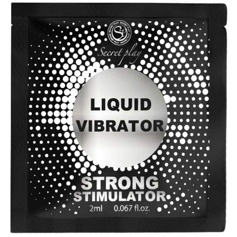 Vibrador De Dose Única Líquido Forte 2 ml - Secretplay