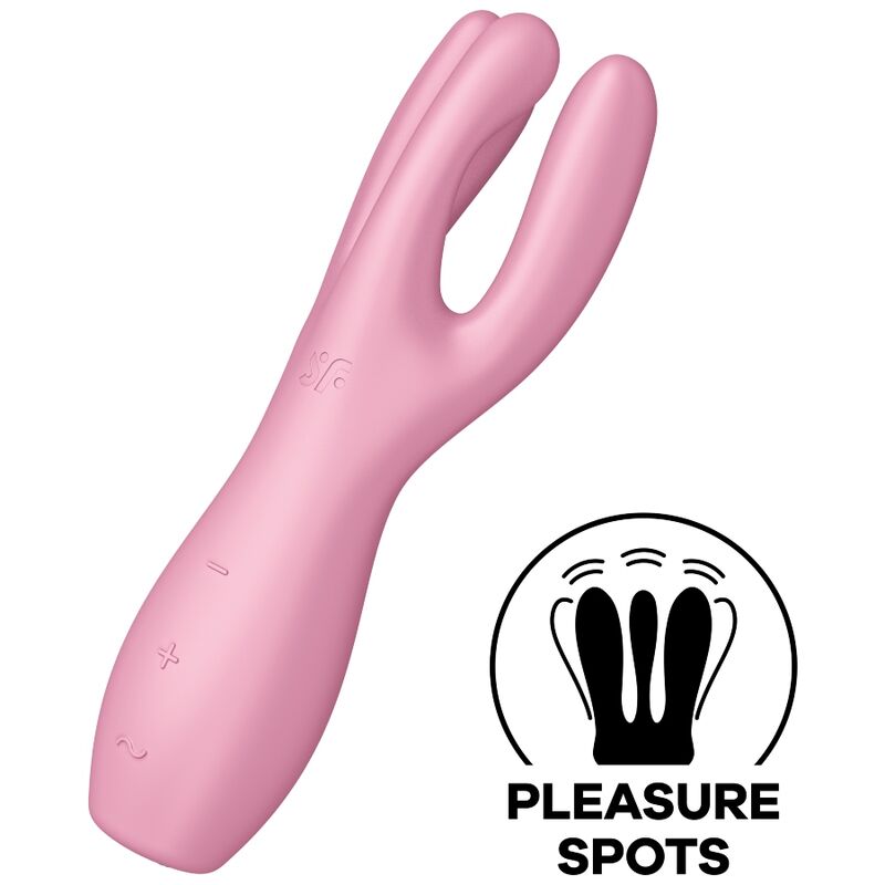 Vibrador Threesome 3 Rosa - Satisfyer