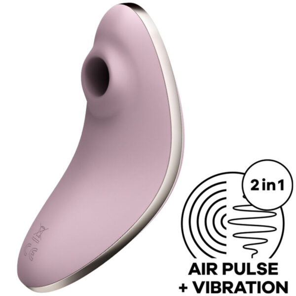 Vulva Lover 1 Estimulador E Vibrador De Pulso De Ar Violeta - Satisfyer