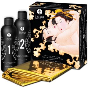 Gel De Massagem Erótico Corpo A Corpo Melão Oriental Manga - Shunga