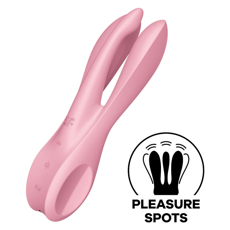 Vibrador Threesome 1 Rosa - Satisfyer
