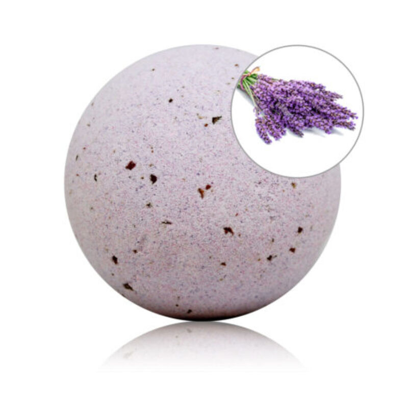 Taloka - Bomba De Banho Perfumada De Lavanda Com Pétalas De Rosa