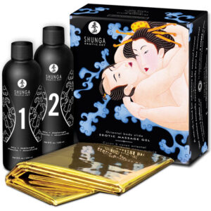 Gel De Massagem Erótica Oriental Corpo A Corpo Com Frutas Exóticas - Shunga