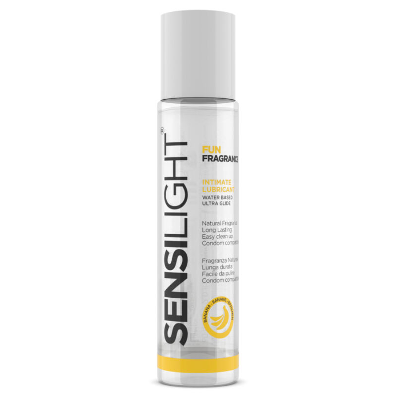 Intimateline - Lubrificante  Base De Gua Sensilight Banana 60 Ml