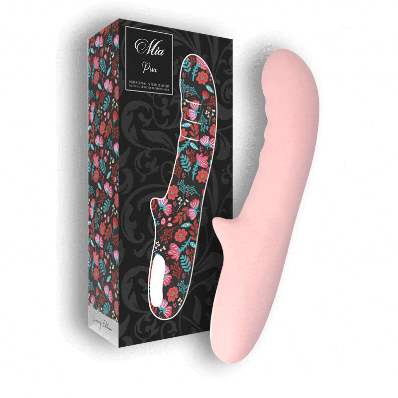 Pisa Vibrator Rotator Pink - Mia