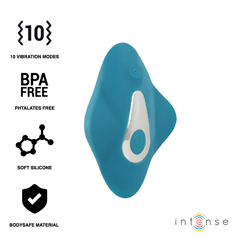 Samantha Pantie Controle Remoto Azul - Intense
