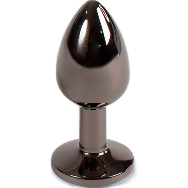 Plug Anal De Gunmetal Tamanho Pequeno 7 Cm - Secretplay