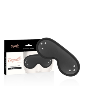 Mscara De Couro Fantasy Vegan Com Forro De Neoprene - Coquette Chic Desire