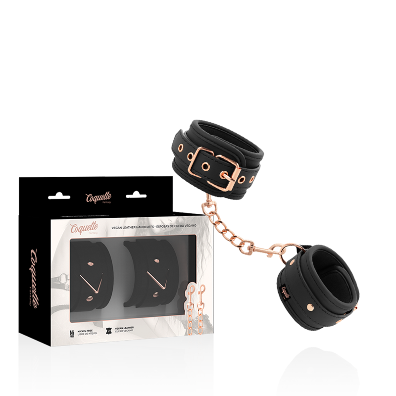 Algemas De Couro Fantasy Vegan Com Forro De Noprene - Coquette Chic Desire