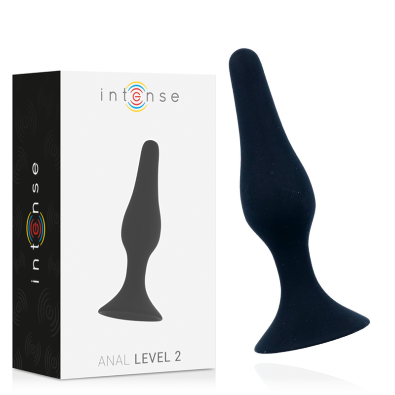 Anal Nível 2 11,5Cm Preto - Intense