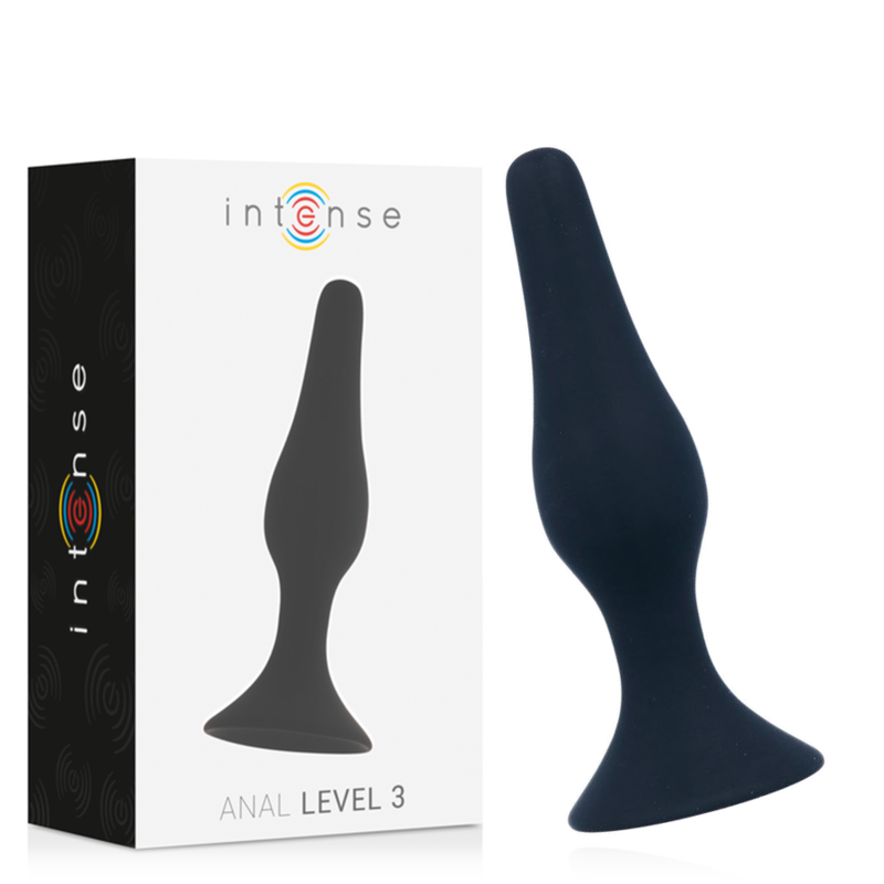 Intense - Anal Nível 3 12,5Cm Preto