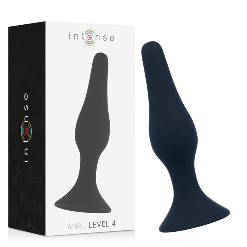 Anal Nível 4 15,5Cm Preto - Intense