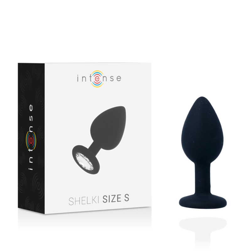 Plug Shelki S Anal Preto - Intense