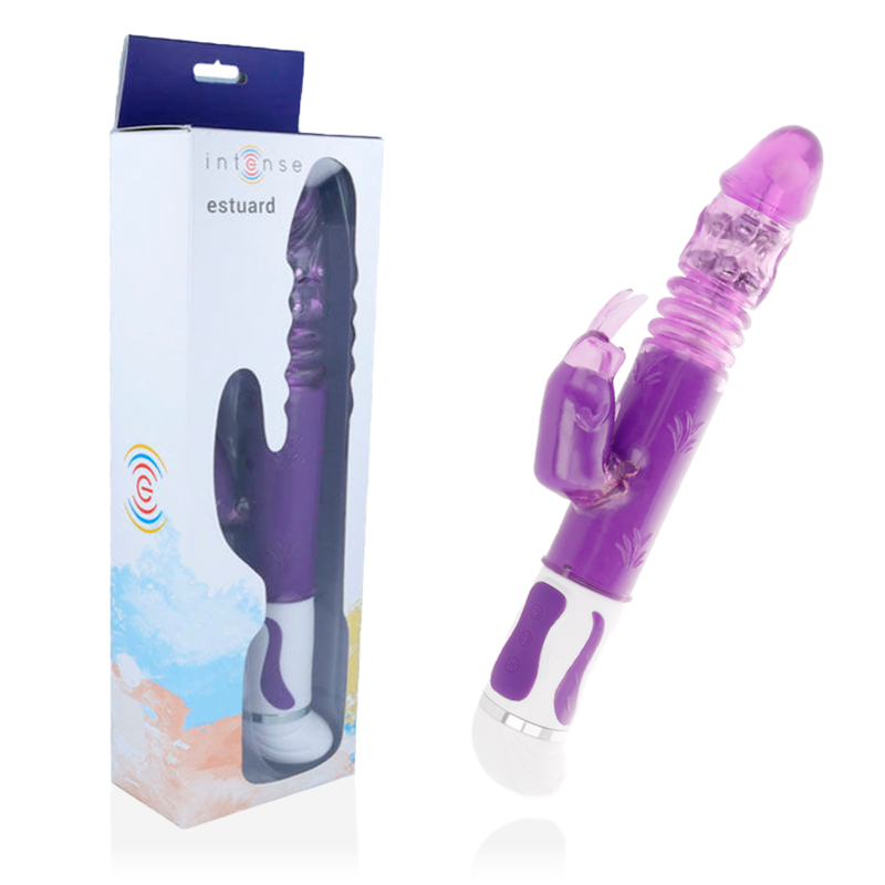 Vibrador Rotador Estuard Up&Down Lilás - Intense