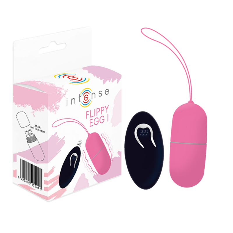 Flippy I Vibrating Ogg Com Controle Remoto Rosa - Intense