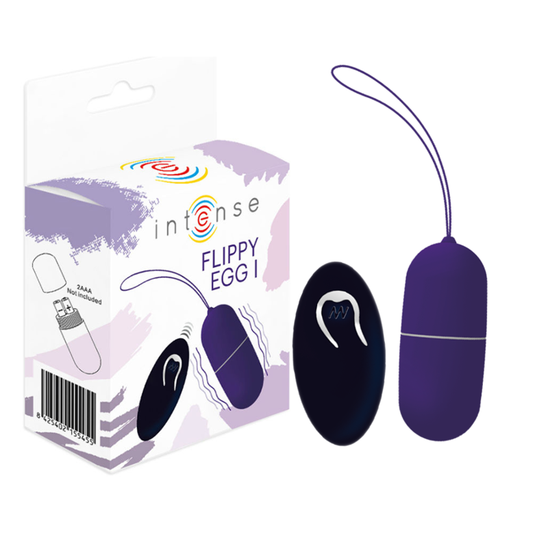 Flippy I Vibrating Ogg Com Controle Remoto Roxo - Intense