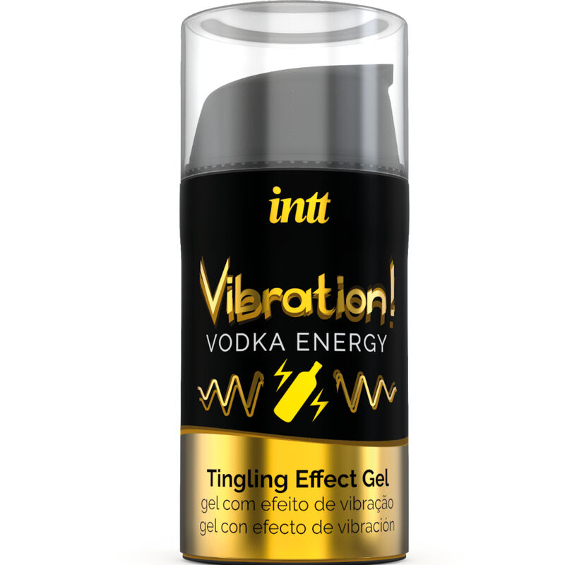 Poderoso Estimulante Íntimo Gel Vibratório Líquido Vodka 15Ml - Intt
