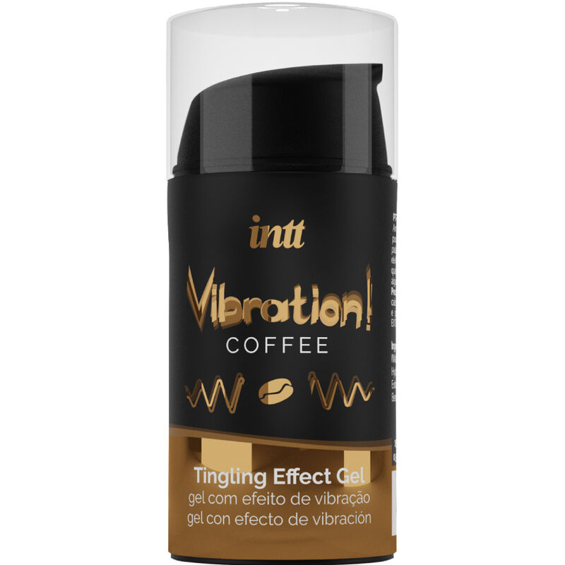 Poderoso Gel Vibrante Líquido Estimulante Íntimo Café 15Ml - Intt