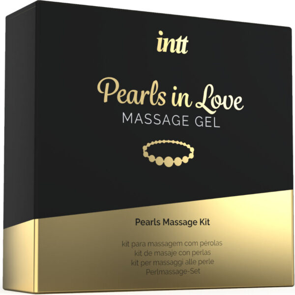 Pérolas Apaixonadas Com Colar De Pérolas E Gel De Silicone - Intt Massage & Oral Sex - Image 3