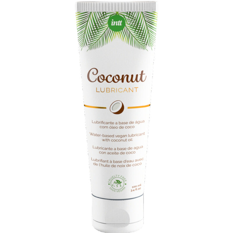 Lubrificante Vegano Base De Gua Com Intenso Sabor De Coco - Intt