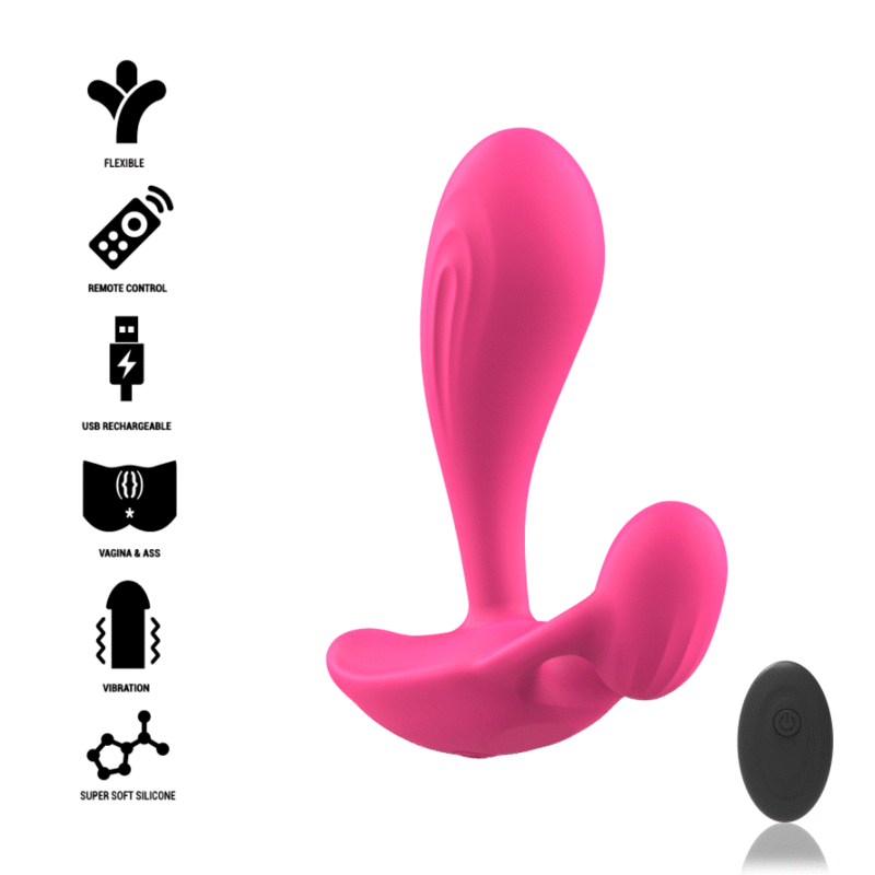 Shelly Plug Anal Controle Remoto Rosa - Intense