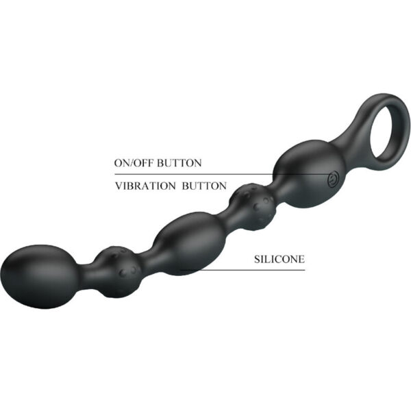 Van Anal Balls 10 Vibraões Silicone Recarregvel - Pretty Love - Image 7