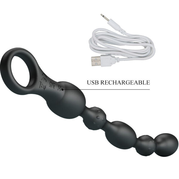 Van Anal Balls 10 Vibraões Silicone Recarregvel - Pretty Love - Image 8