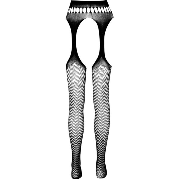 Passion - Coleo Eco Bodystocking Eco S002 Preto - Image 4