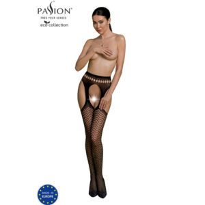 Passion - Coleo Eco Bodystocking Eco S002 Preto