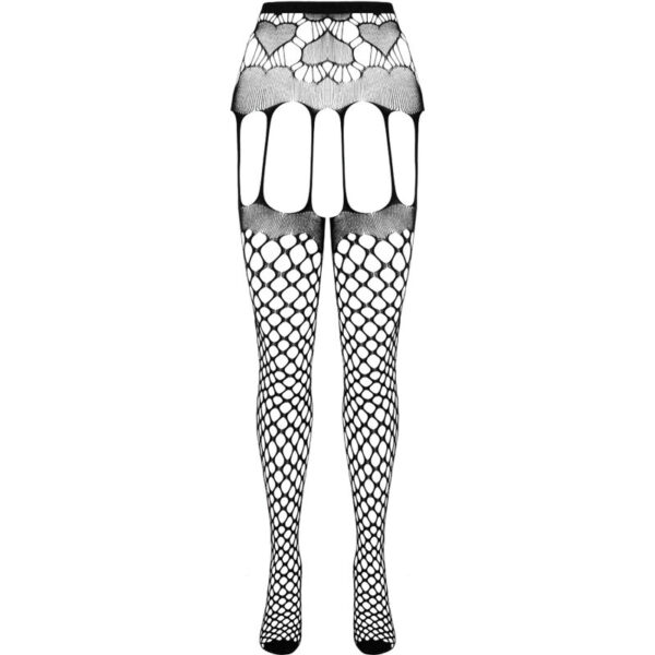 Passion - Coleo Eco Bodystocking Eco S009 Preto - Image 3