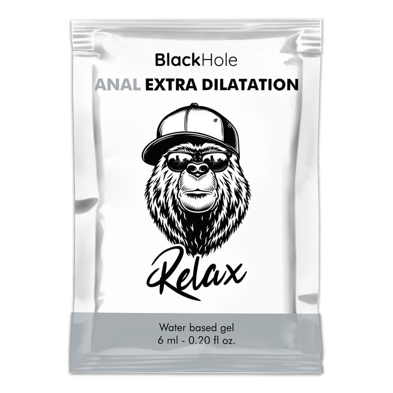Gel À Base De Água Extra Dilatação 6 ml - Black Hole