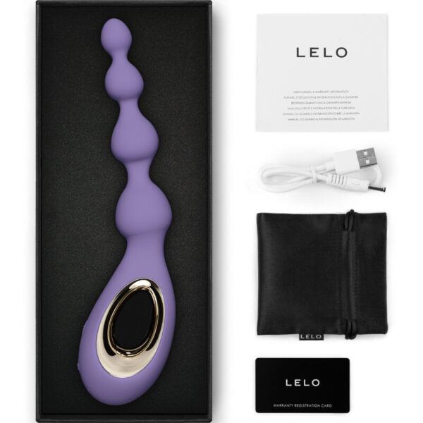 Lelo - Massagem Anal Violeta Soraya Beads - Image 3
