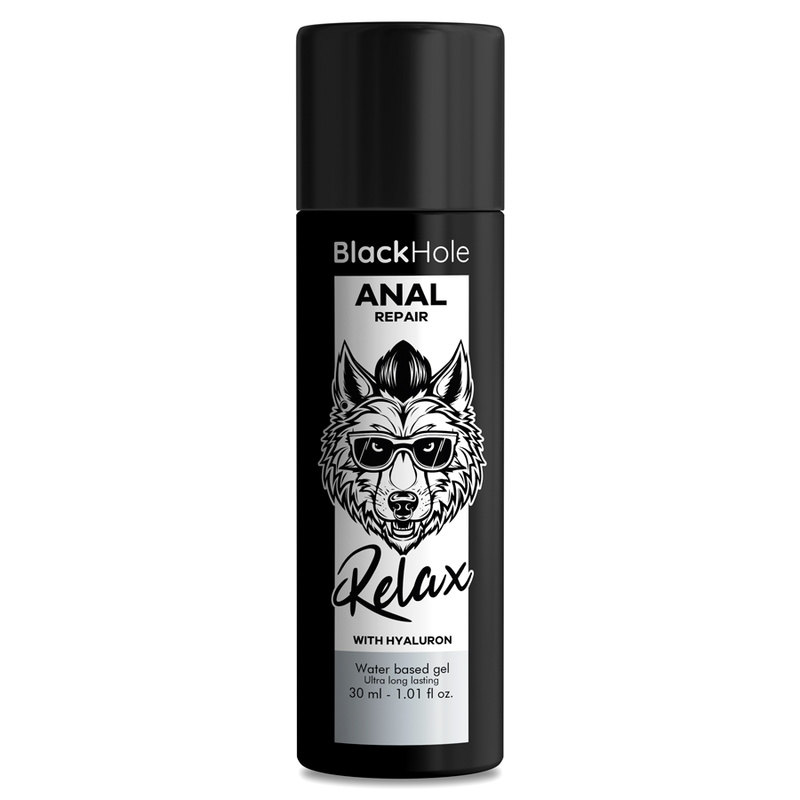 Reparo Anal Relax À Base De Água Com Hialuron 30 ml - Black Hole
