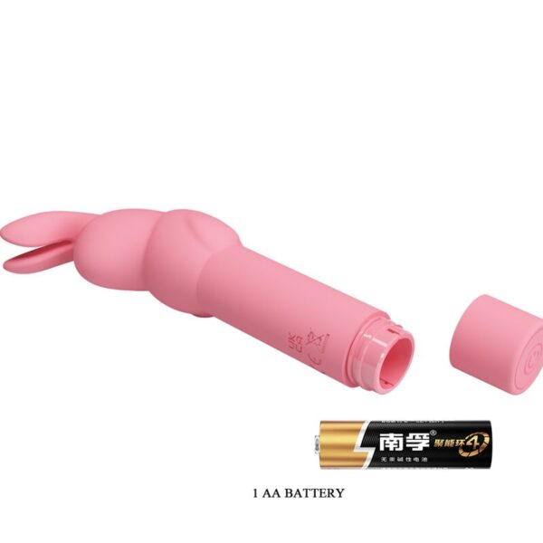 Pretty Love - Vibrador De Silicone Coelho Rosa Gerardo - Image 3